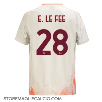 AS Roma Enzo Le Fee #28 Maglia Gara Trasferta Repliche 2024-25 Maniche Corte